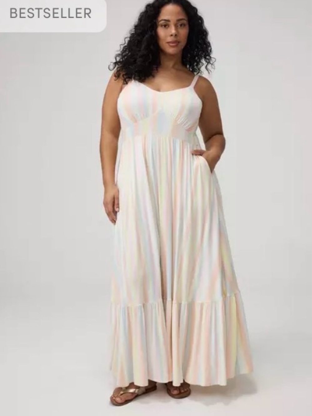 NWT Torrid Tiered Maxi Dress